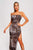 Talia Leopard Halter Slit Maxi Dress