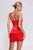 Paisley Satin Mini Dress - Bellabarnett