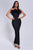 Xuliy Feather Maxi Bandage Dress