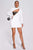 Rora Lace Cutout Mini Dress