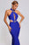 Jenny Diamonate Midi Bandage Dress - Bellabarnett