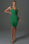 Sukia Mini Bandage Dress - Green - Bellabarnett