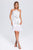 Rose Halterneck Sequin Mini Dress