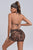 Karina Mesh Three Piece Set - Brown