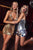 Pandora Halterneck Metallic Mini Dress