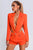 Shapa Blazer Set- Orange