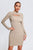 Lerae Mini Knit Dress - Nude