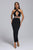 Biana Halter Rhinestone Maxi Bandage Dress - Bellabarnett