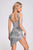 Ysenia Sequin Mini Dress - Silver