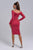 Tayshia Halter Midi Knit Dress