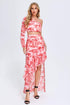 Rilea One Shoulder Printed Set