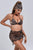 Karina Mesh Three Piece Set - Brown