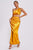 Euen One Shoulder Satin Maxi Dress