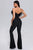 Kimivi Feather Bandage Jumpsuit