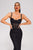 Diaka Crystallised Corset Midi Bandage Dress - Bellabarnett