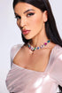 Jashya Colorful Diamante Necklace