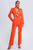 Shapa Blazer Set- Orange