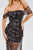 Xaviera Off Shoulder Sequin Midi Dress