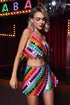 Edwina Rainbow Sequin Set