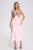 Phillisa Chain Halterneck Maxi Dress - Pink