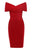 Marta Dress - Red - Bellabarnett