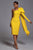 Abbey Yellow One Shoulder Bandage Dress - Bellabarnett